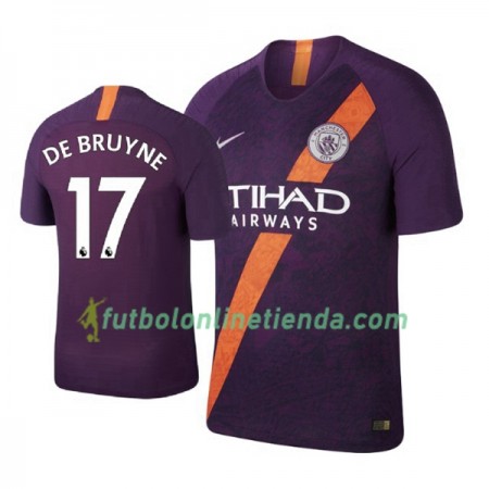 Camiseta Manchester City De Bruyne 17 Tercera 2018-19